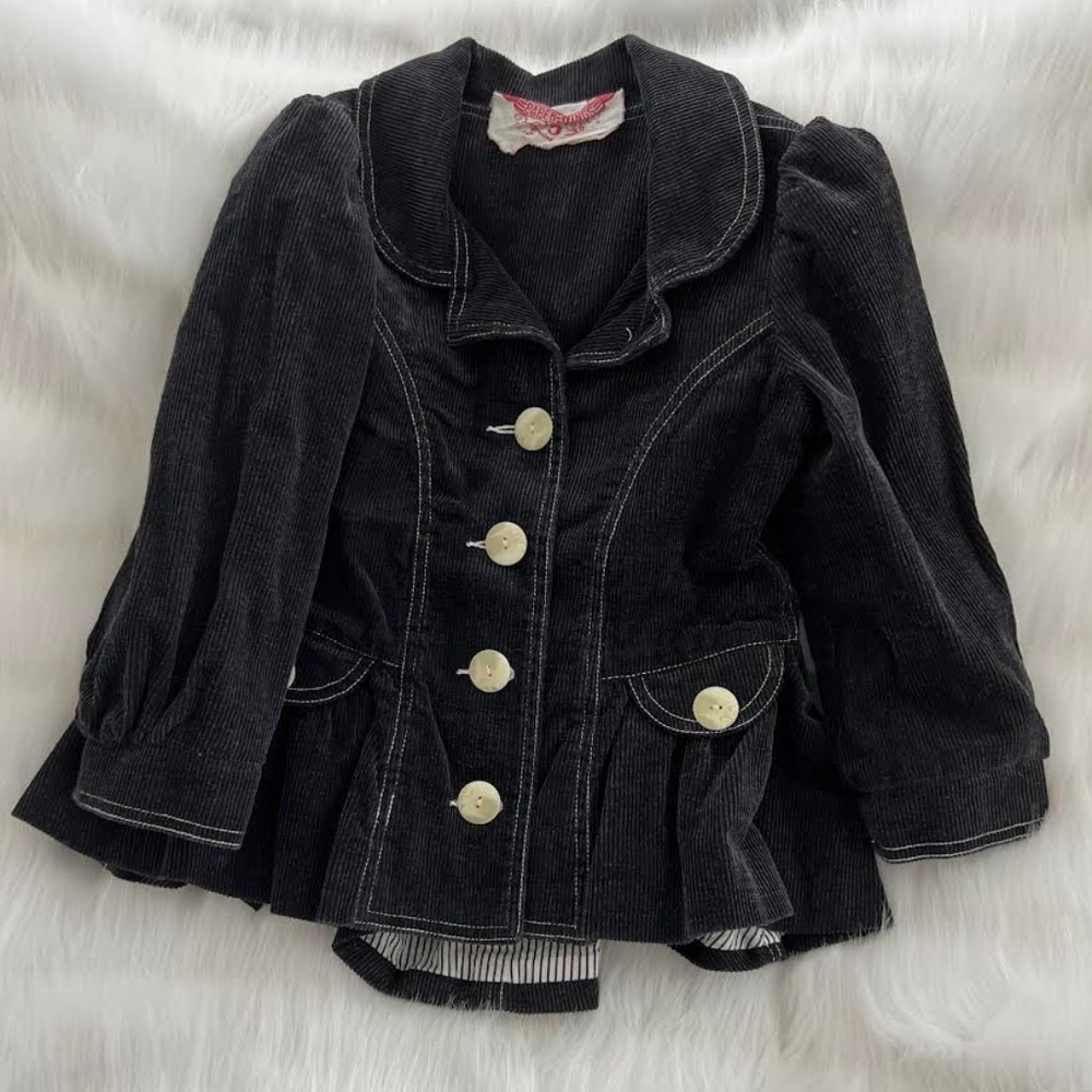Little Girls Corduroy Jacket, Size 5